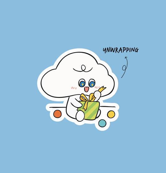 Unwrapping Sticker