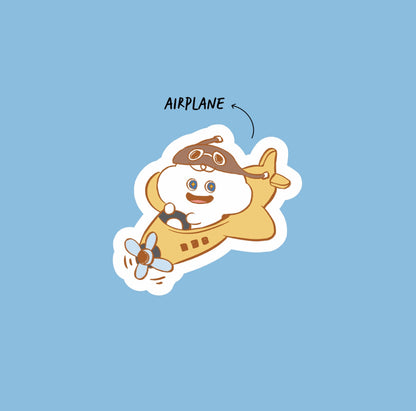Airplane Sticker